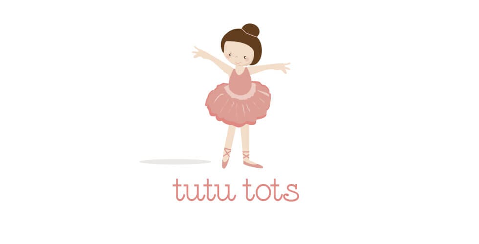 Tututots_preschool_ballet_logo_design