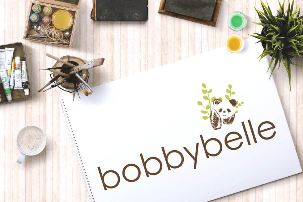 Bobbybelle baby logo design