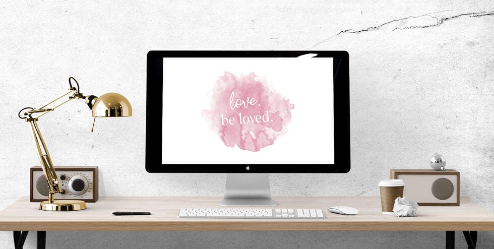 Free February Desktop Wallpaper for Valentine’s Day