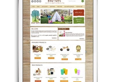 Ecotoys BigCommerce Website Design