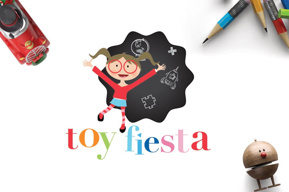 toy fiesta children&#039;s logo design