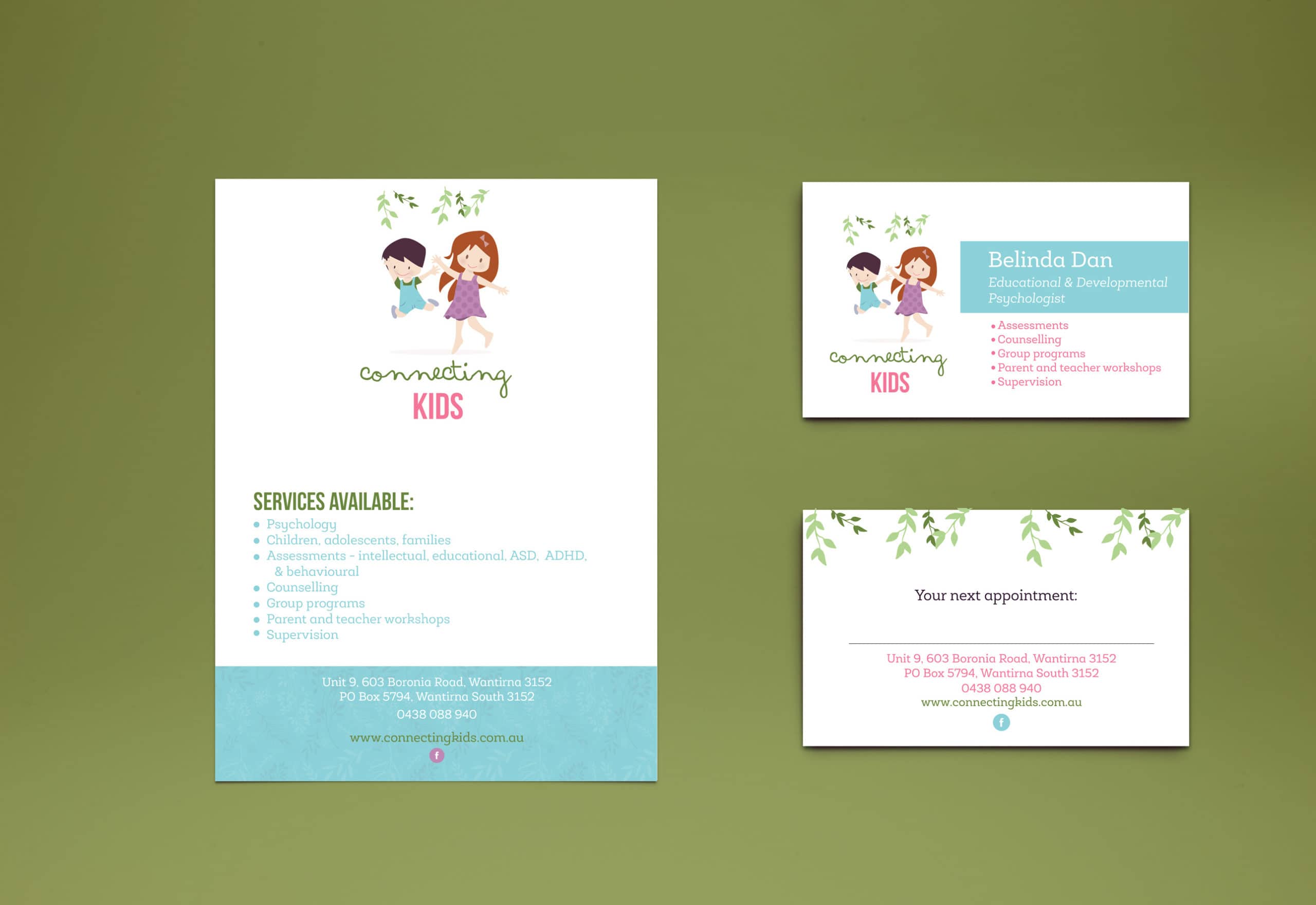 Connecting-Kids-Psychologist-Flyer-Design