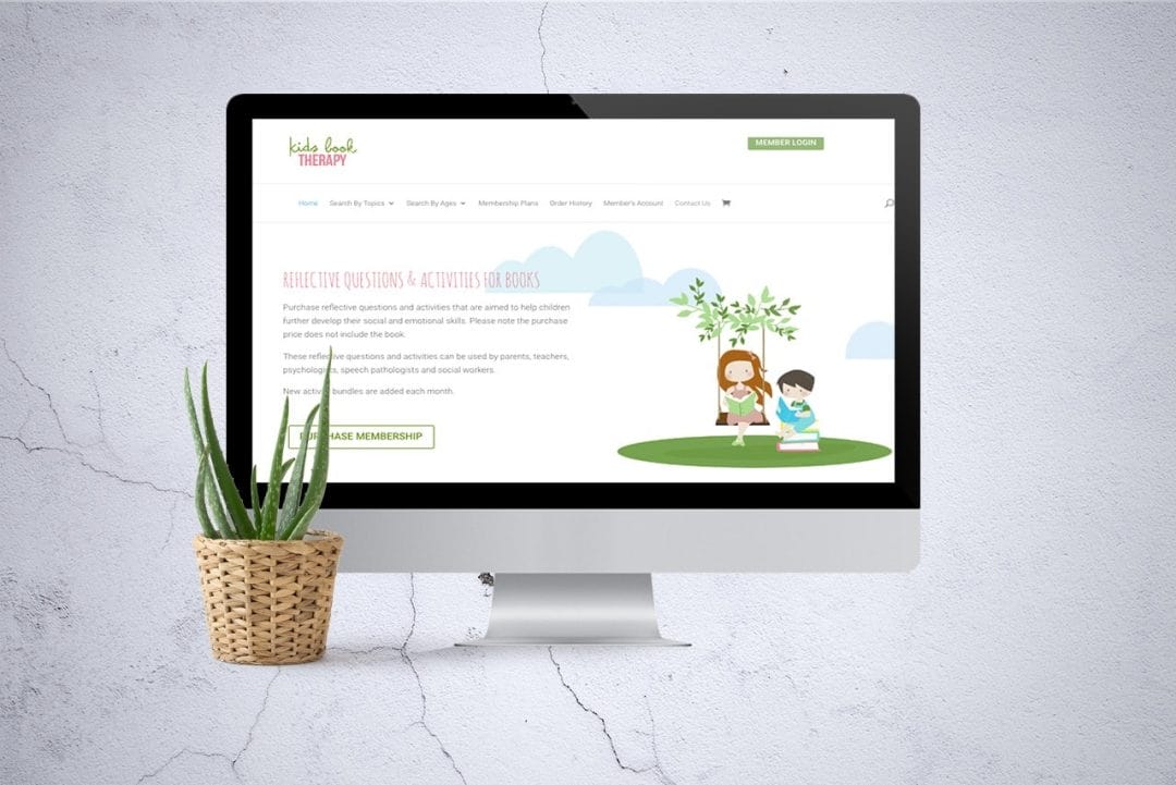 Connecting Kids Psychology Web Design