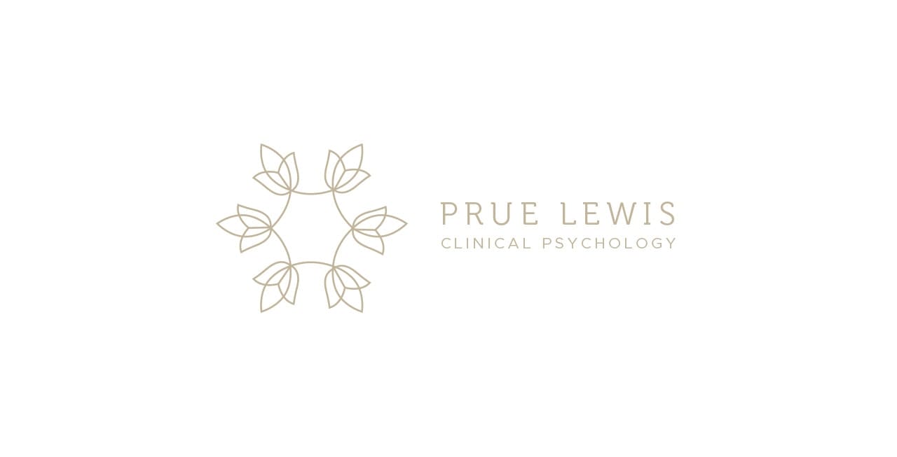 Prue Lewis Clinical Pscyhology Logo Design