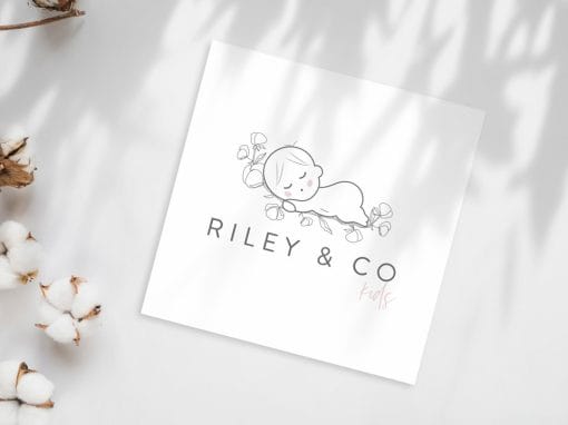 Riley & Co Kids Children Branding Design
