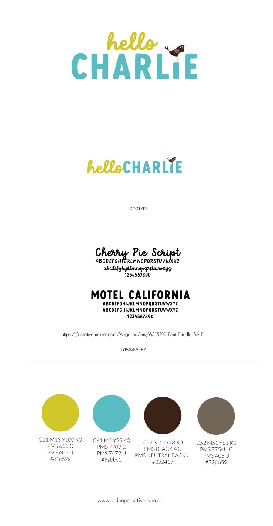 hello charlie eco online  logo design