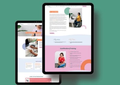 Empowering Mental Health and Relationships: A Case Study on Website Design for Marie Vakakis
